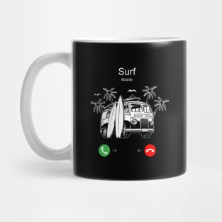 Surf is Calling Mug